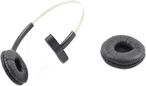 for Plantronics Standard Headband 84605 + Extra Cushion Replacement Over-The-Head Headset for Savi CS540 W740 W745 W440 W740-M...