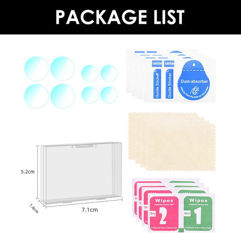 CAPART Camera Lens + Sensor Protector for DJI Mini 4 Pro Dorne, Tempered Glass Lens Film Anti-scratch Protection (2-Pack)...