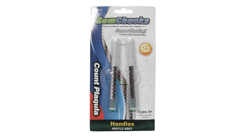 Flossers Dental Floss - Floss for Braces - Flossers Threaders Tool - Brace Floss Picks - Gum Flossing Picks - Dental Flossers for Teeth (Grey Argy...