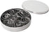 24-Piece Stainless Steel Mini Geometric Shaped Cookie Biscuit Cutter Set Square Heart Triangle Round Flower Star Baking Metal Molds to Cut Out Pas...