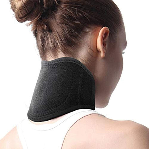 Neck Support Brace Strap for Pain Relief and Bone Relaxer Adjustable Self Heating Neck Stretcher Cervical Collar Warm Neck Guard Protector Neck Wr...