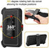 for iPhone 11 Case with Belt Clip Holster Kickstand & 2 Screen Protector, Full Protection Heavy Duty Phone Case, Shockproof Drop-Proof Durable Cov...
