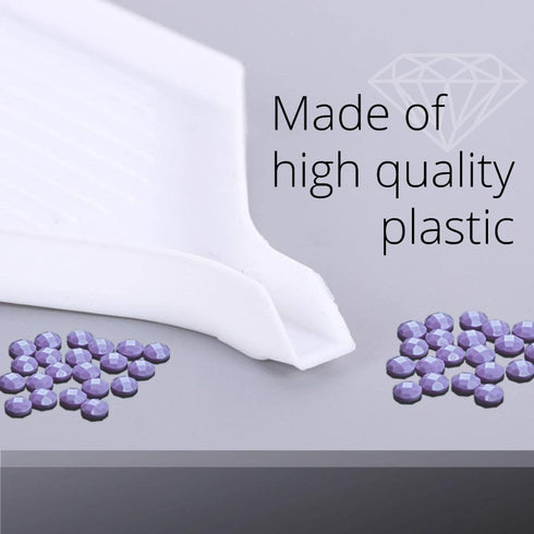 12PCS Diamond Art Painting Sorting Trays – 3.8x2.8 Inch Plastic Diamond Art Painting Bead Sorting Trays Organizer Diamond Painting Accessories and...