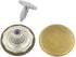 DGOL 100 Sets Copper Cap Denim Jeans Buttons Rivets Replacement Tack Snap Fastener (Bronze)...