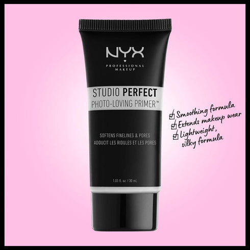 NYX PROFESSIONAL MAKEUP Studio Perfect Primer, Vegan Face Primer - Clear...