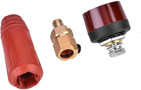 Welding Welding Cable Joint Quick Connector DKJ Series European Style Welding Cable Quick Connector Male Plug and Panel Socket Quick Fitting Adapt...