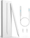 iPad Pencil 2nd Generation with Magnetic Wireless Charging,With Apple Pencil Magnetic Charger,Compatible with iPad 6/7/8/9/10,iPad Pro 11 in 1/2/3...