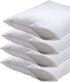 4 Pack Deluxe Zippered Vinyl Pillow Covers - Waterproof Protectors for Longer Lasting Pillows. Standard Size 20"x29". Ideal for Home, Hotel and Ho...