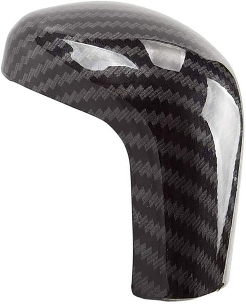 MACHSWON Car Gear Shift Knob Cover Carbon Fiber Automatic Shift Knob Head Fit for 2018-2021 Toyota Camry Avalon Corolla...
