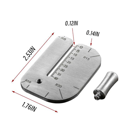 Leather Sewing Aid Tool, Constructed from Durable Stainless Steel, Serves as a Guide for Precise Punching, Equivalent to a Diamond Lace Chisel or ...