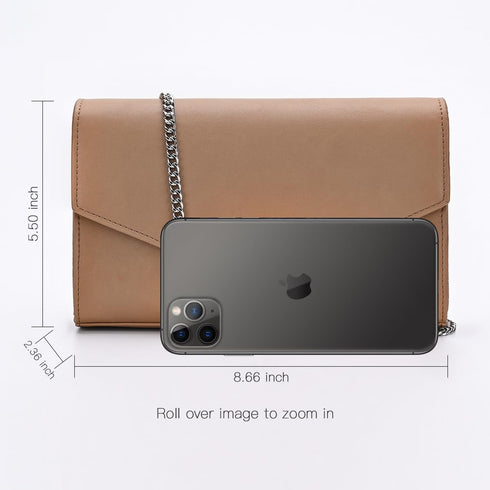 GM LIKKIE Clutch Purse for Women, Evening Envelope Clutch Bag, Crossbody Foldover PU Leather Shoulder Handbag...