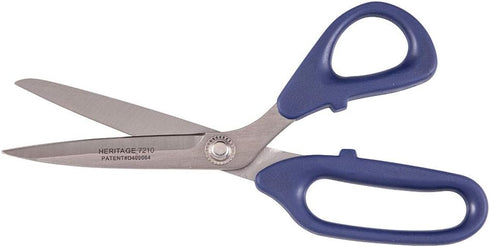 Klein Tools 7210 Scissors, Bent Trimmer with Plastic Handle for Right-Hand or Left-Hand Use, Cuts Fabrics, Paper, Plastics, More, 8-1/4-Inch...