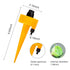 6PCS Self Plant Watering Spikes, Drip Irrigation Watering Devices with Slow Release Control Valve Switch for Indoor & Outdoor Plants Vacation Auto...