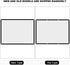 72 Inch Portable Foldable White Projector Curtain Projection Screen 4:3 Portable Movies Screen for Projector Home Theater Outdoor (72Inch)...