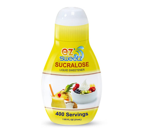 EZ-Sweetz (3 Pack |1.05oz - Liquid Sweetener 400 Servings/Bottle)...