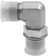 (2-PACK) 6801-04-04-NWO Hydraulic Hose Adapter Fitting 1/4" Male JIC 37° Flare (7/16-20 UNF) × 1/4" Male Adjustable Nut O-Ring Boss (7/16-20 UNF) ...