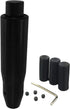 Lunsom Automatic Shift Knob Metal Car Shifting with Push Button Aluminum Alloy Shifter Lever Handle Long Stick Gear Head Fit Most Auto Transmissio...
