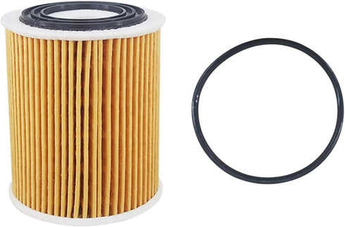 Engine Oil Filter With 3 packs Oil Cooler Bolts & include O-ring Rubber Housing Seal/Gasket Compatible with For Mini Cooper...
