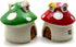 2Pcs Mini Mushrooms Miniature Figurines Fairy Garden House Cute Fairy Garden Mushrooms for Fairy Garden Micro Landscape Plant Bonsai Ornaments(Red...