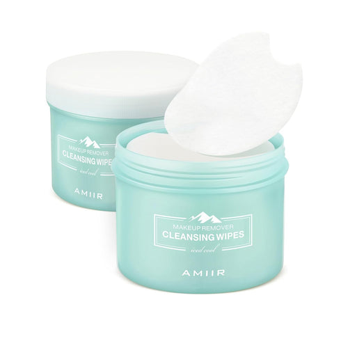 100's Jar Pre-Moistened Face Makeup Remover Wipes Sensitive Skin All-In-One Facial Cleansing Hydrating NO-DRY-OUT Gentle Alcohol-Free, 2 Jars...