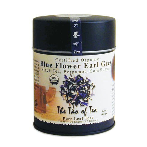 The Tao of Tea, Blue Flower Earl Grey Black Tea, Loose Leaf, 3.5 Ounce Tin...