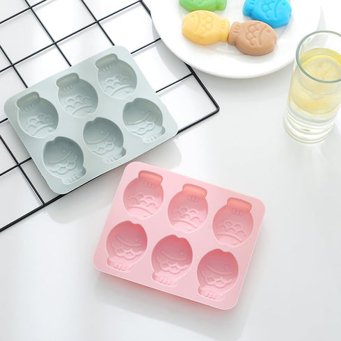 2 Pcs Fish Shaped Silicone Molds Chocolate Candy Fondant Mold Cake Resin Molds Cookie Jello Ice Cube Mold Tray Kitchen Baking Tools for Cake Decor...
