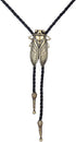 COOLLA Bolo tie- Handmade Western Cowboy Black Vintage Cicada Pendant for Women,Men...