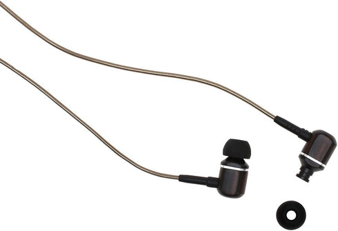 Symphonized MTRX 2.0 Premium Wired Earbuds - Wood In-Ear Headphones with Microphone & Volume Control, Noise Isolation - Corded Ear Buds for Androi...