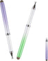 Stylus Pen for Touchscreen(2 PCS),2-in-1 High Precision and Sensitivity Capacitive Stylus Pen for Apple iPad iPhone Tablets Samsung Galaxy All Tou...