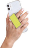 HANDL New York Yellow Glitter HANDLstick Silver Glitter Grip and Stand for Smartphone...