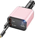 HATALKIN Retractable Car Charger 4 in 1, 69W Fast Car Phone Charger, 2 Retractable Cables and USB C Car Charger, Car Charger Adapter for iPhone 16...