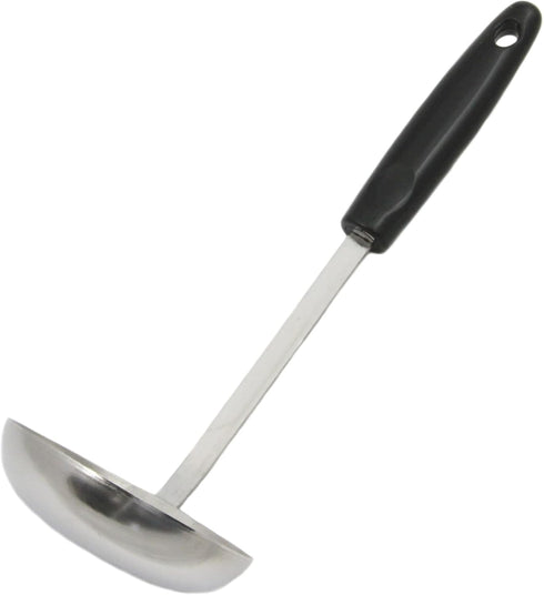 Chef Craft Select Cooking Ladle, 11.5 inch, Stainless Steel/Black...