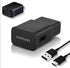 Fast Charger with USB Type C 4FT(1.2m) Cable & OTG Adapter for Samsung Galaxy S9/S9 Plus/S8/S8 Plus/S10/S10e/S10 Plus/Note 8/Note 9/A01/A13/A03s/A...