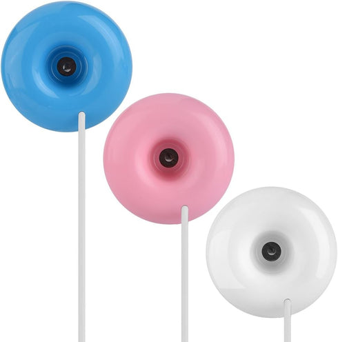 Yoidesu Portable Mini USB Vaporizer Humidifier Evaporative Humidifier Doughnut-shaped for Home Office Car (White)...