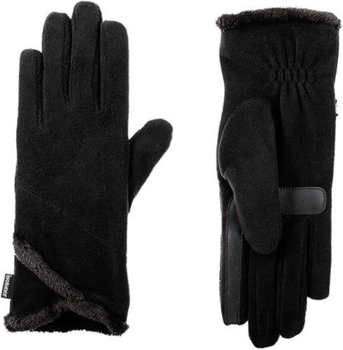 isotoner Womens Stretch Fleece Glove - Microluxe One Size...