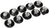 10Pcs Black Aquarium Suction Cup,Cup Holder Sucker Tube Sucker Clear Airline Tube Clips Holders Clamps for Fish Tank Tubing Air Pump Accessories...