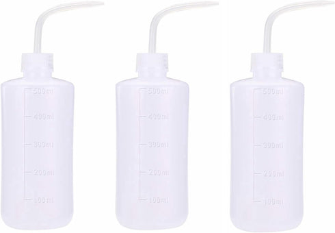 3 PCS Tattoo Bottle Squeeze Wash Bottle Safety Wash Bottle 500ml Convenient Green Soap Supply Wash Tattoo Accessories,Plastic Squeeze Bottle with ...