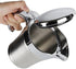 Double Insulated Gravy Boat - Stainless Steel Sauce Jug with Hinged Lid Hinged Lid Ideal for Gravy or Cream at Thanksgiving (750ML/26 OZ)...
