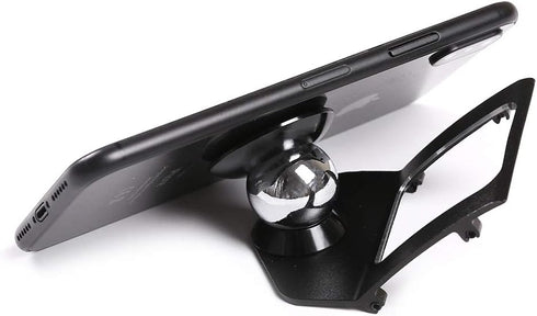Aluminum Alloy Car Center Console Air Vent Mobile Phone Holder for BMW 3 Series E90 E92 2005-2012 Car Accessories (Black)...