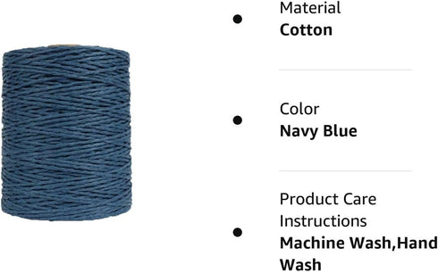 Natural Cotton Raffia Yarn Navy Blue Crochet Summer Sun Hat Yarn,Beach Bag Yarn,Rayon Raffia Crochet Yarn,Crochet Straw Knit Yarn,Knitting Materia...
