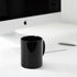 harebe 22 OZ Extra Large Coffee Mug, Smooth Ceramic Boss Giant Tea Cup Big Capacity and Handle for Dad Men, Black...