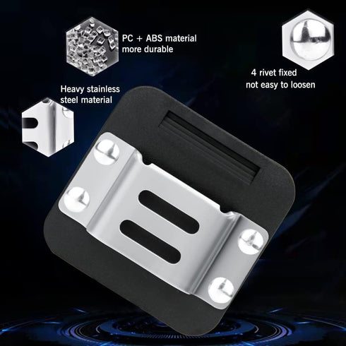 TOPOWN Tactical Cordless Power Tool Belt Clip EDC Belt Tool Holster, Tape Measure Clip for Pocket, Drill Impact & Tape Measure Holder Clip On Belt...