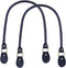 PH PandaHall 2pcs Leather Purse Handles 24.2” Sew on Bag Handles Handbags Shoulder Bag Strap Replacement with Alloy Clasps for Purses Tote Bag Han...