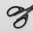 Office Scissors 6" Black Metal All Purpose Straight Small Scissors Stainless Steel Sharp Blades ABS Non-Slip Handles Scissors for Paper Student De...