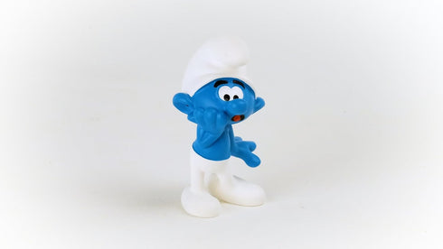 Schleich Smurfs, Collectible Retro Toys and Figurines for All Ages, Scaredy Smurf Figure...