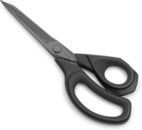LIVINGO 9.5” Sharp Fabric Scissors, All Purpose Heavy Duty Titanium Coated Premium Forged Stainless Steel Tailor Dressmaking Sewing Shears Comfort...