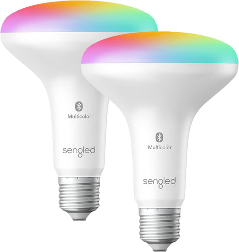 Sengled Alexa Light Bulb, BR30, S1 Auto Pairing with Alexa Devices, Smart Flood Light Bulb that Work with Alexa, Multicolor Dimmable, E26,RGBW Lig...