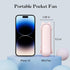 LifePlus Air Cooler 3 IN 1 Handheld Fan Personal Fan Small Pocket Fan Portable Desk Fan Speed Adjustable Flashlight...