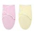 2 Pcs Preemie Swaddle Preemie Swaddle Wrap Adjustable Swaddle Blanket Preemie Cotton Swaddle Blanket for Preemie Boys Girls Sleep (Pink, Yellow)...