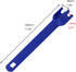 Electric Fence Strainer Handle Fence Tensioner Ratchet Handle Fence Tensioner Universal Strainer Handle for Electric Fence 11.02"×1.89" Blue...